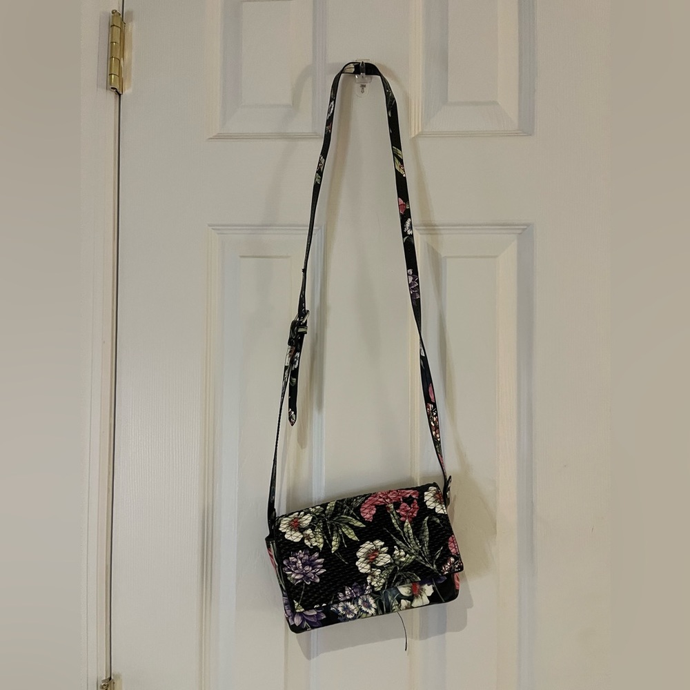 Floral ZARA purse